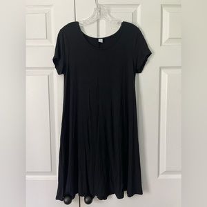 Simple black T-Shirt dress